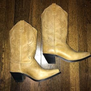 Leather Cowboy Boots